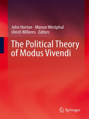 cover image of The Political Theory of Modus Vivendi